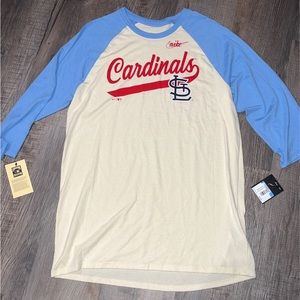 Nike Cooperstown Collection St Louis Cardinals MLB Shirt Men’s Medium NEW